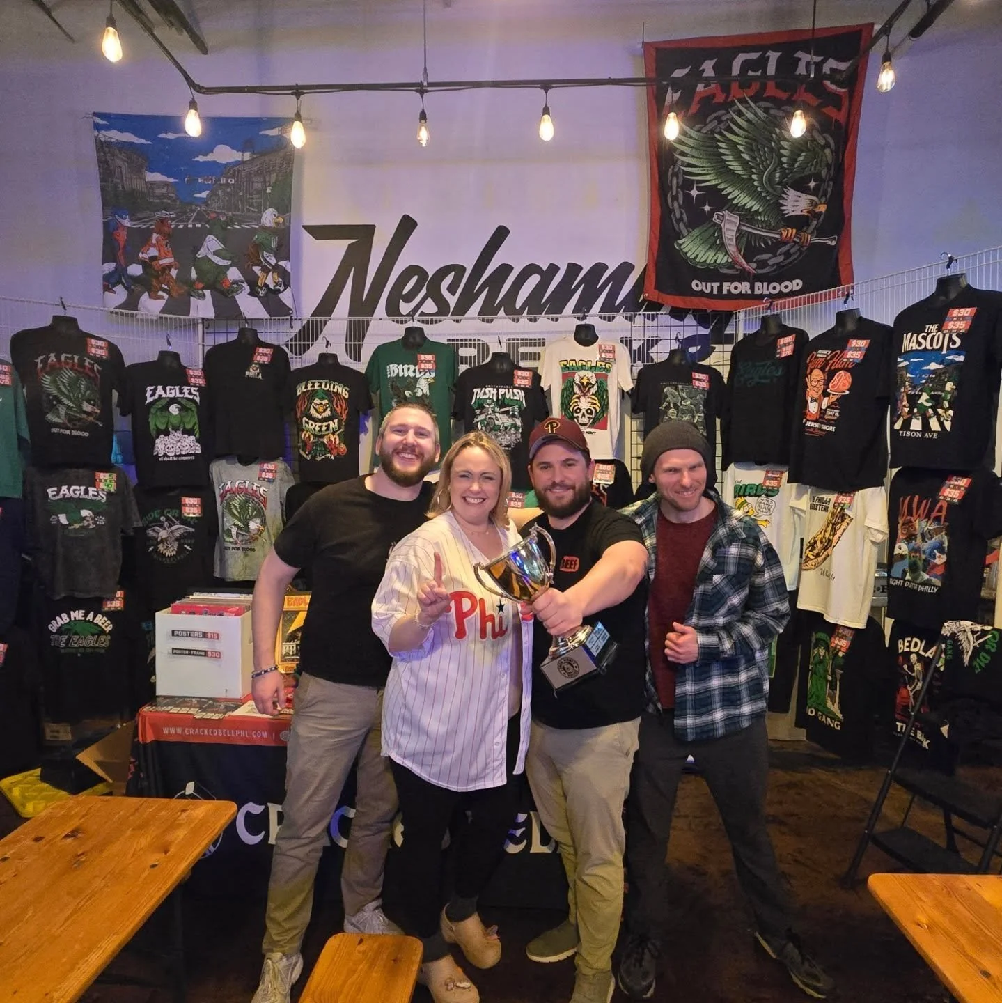 The real March Madness has been at @neshaminycreekbrewingco on Thursday Nights.

The Driving Crooners haven't won in 3 weeks.

The Guardians of the Bar are in a full fledged civil war.

The reigning Kings and Queens of the LunchMoney University, the 