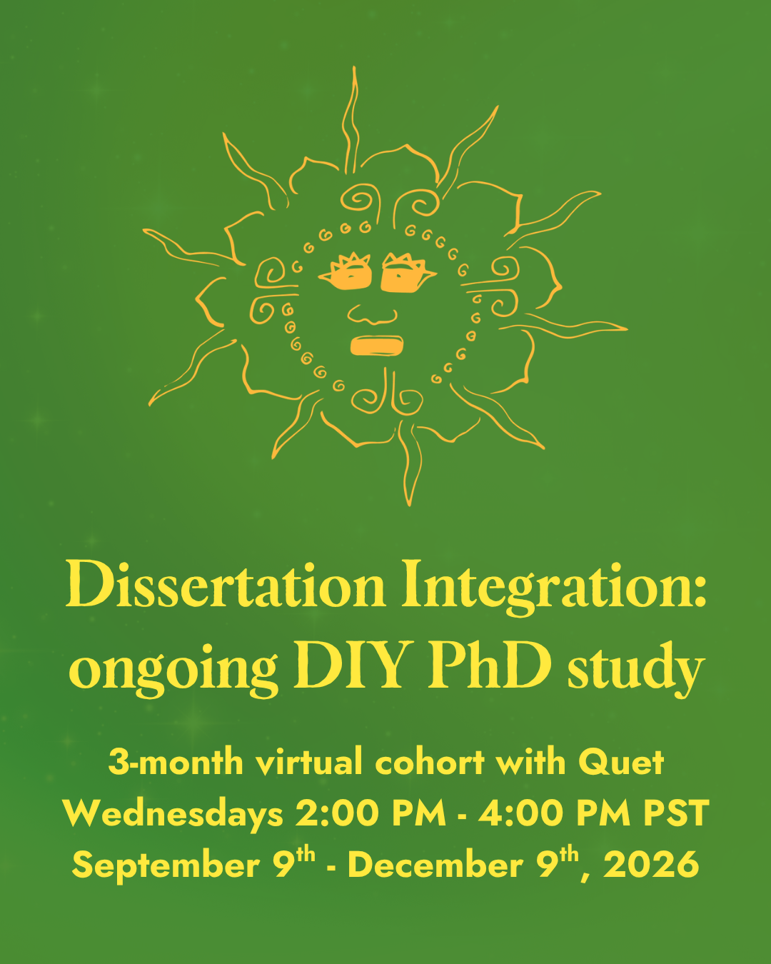 Dissertation Integration: ongoing DIY PhD study