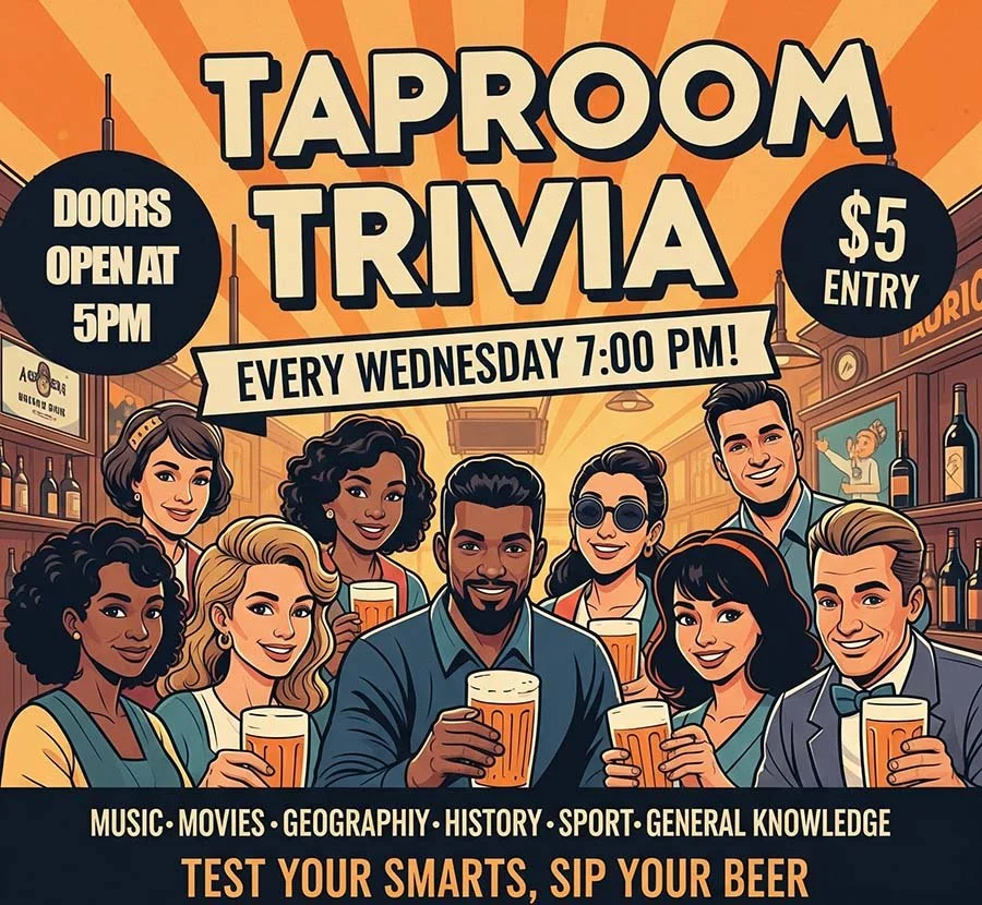 Wednesday Night Taproom Trivia