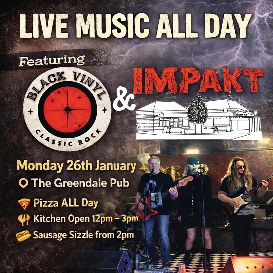 Australia Day 2026 at the Greendale Pub