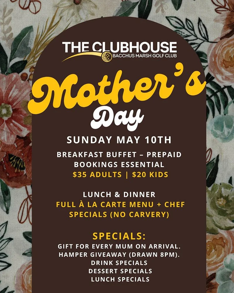 Mother's Day 2026 at the Clubhouse