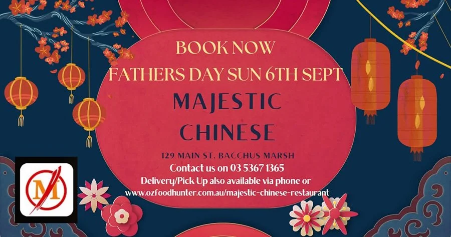 Father's Day 2026 at Majestic Chinese Restaurant