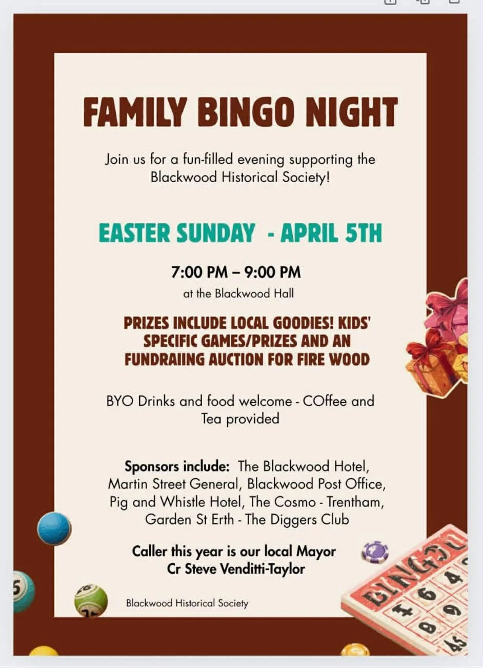 Family Bingo Night at Blackwood Hall