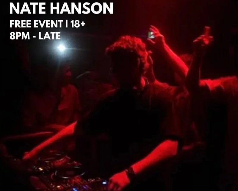 Live music with DJ Nate Hanson at the Royal Hotel