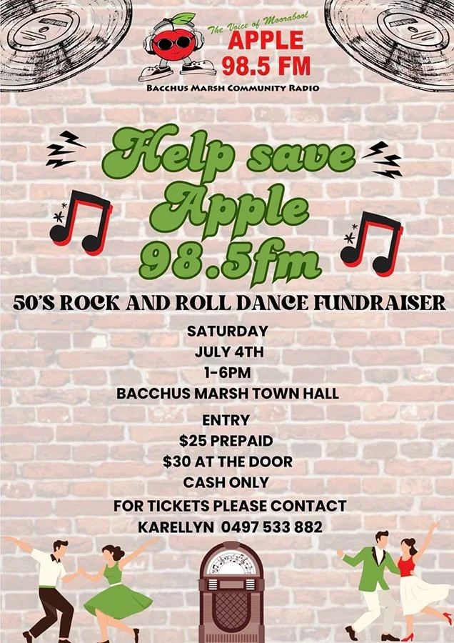 50s Rock and Roll Dance Fundraiser for Apple FM