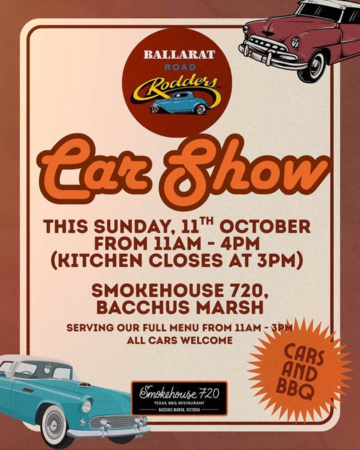 Car Show at Smokehouse 720