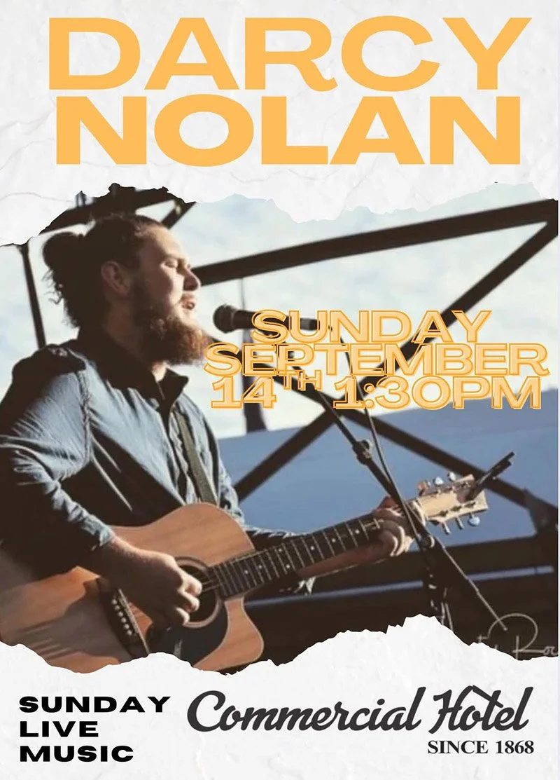 Liuve Music with Darcy Nolan at the Commercial Hotel, Ballan