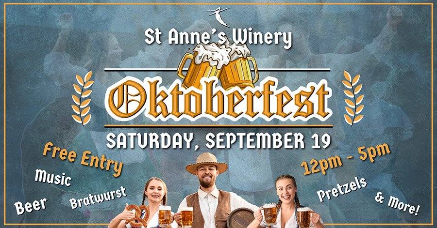 Oktoberfest @ St Anne's Winery, Myrniong 2026