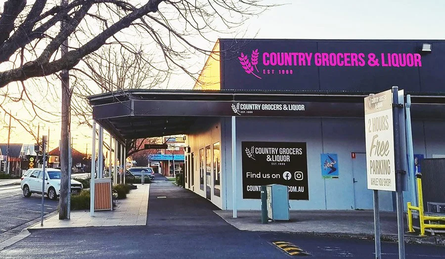 Country Grocers Ballan Pink Up Pin-Up Campaign
