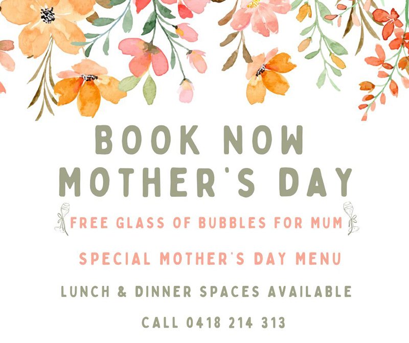Mother's Day at the Royal Hotel, Bacchus Marsh