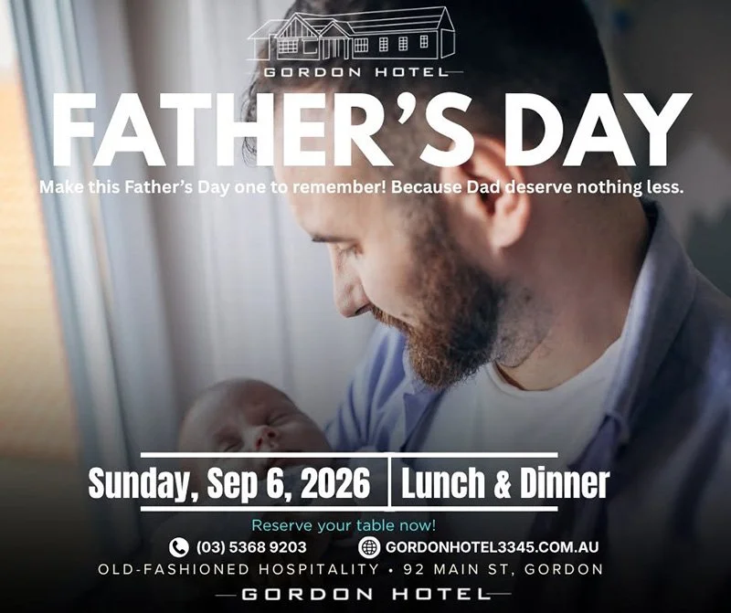 Father's Day at the Gordon Hotel