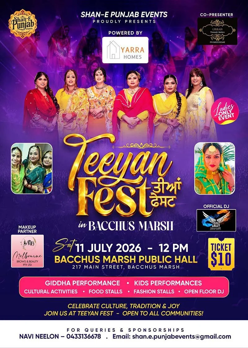 Teeyan Fest in Bacchus Marsh