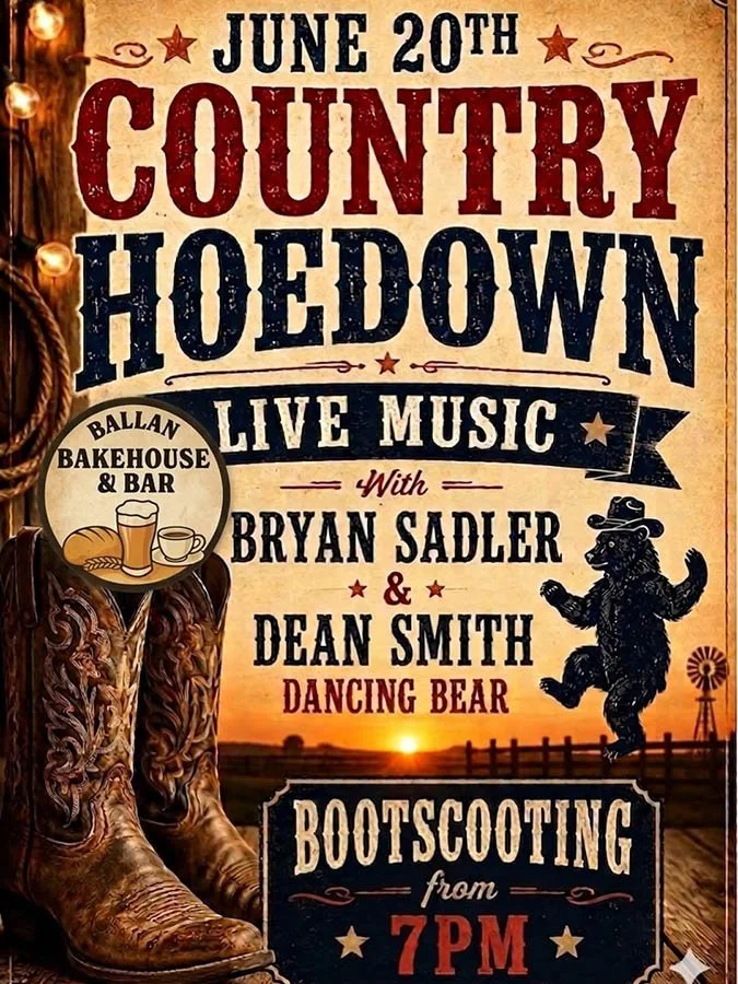 Country Hoedown at Ballan Bakehouse and Bar