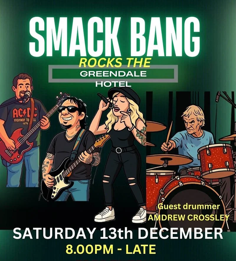 Live Music at the Greendale Pub with Smack Bang