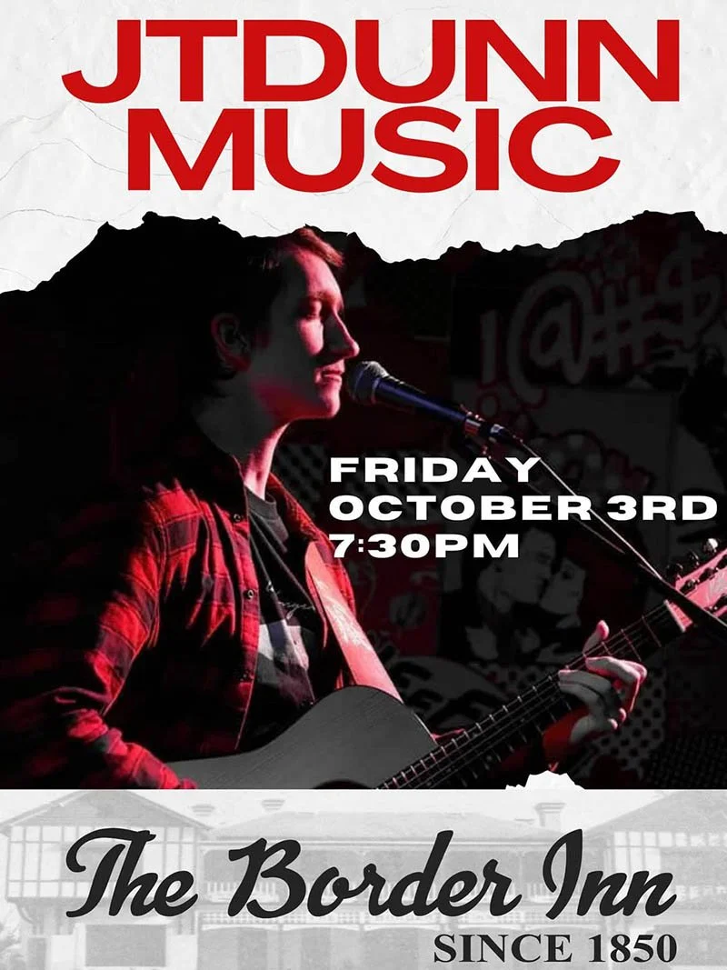 Live Music with J. T. Dunn at the Border Inn