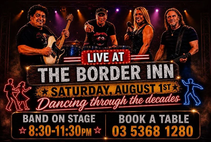 Live Music with Powerhouse at the Border Inn, Bacchus Marsh