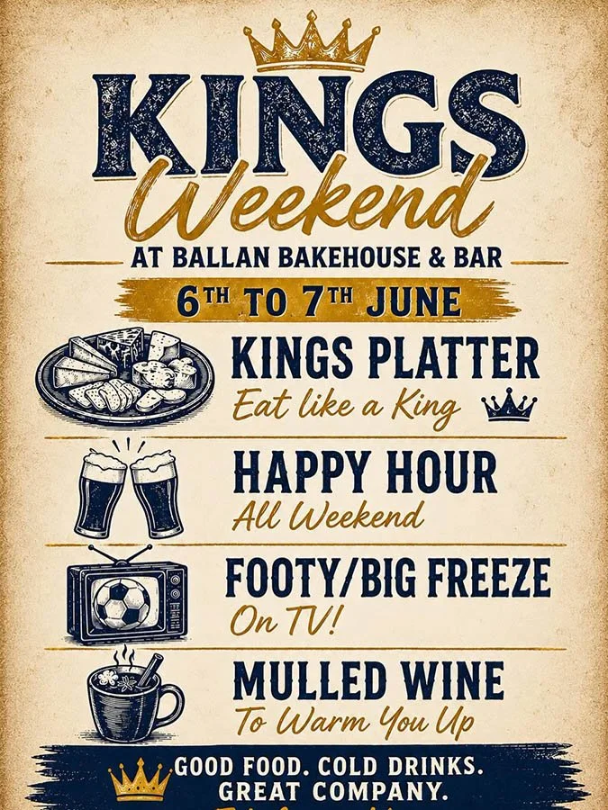 King's Birthday Long Weekend at Ballan Bakehouse and Bar