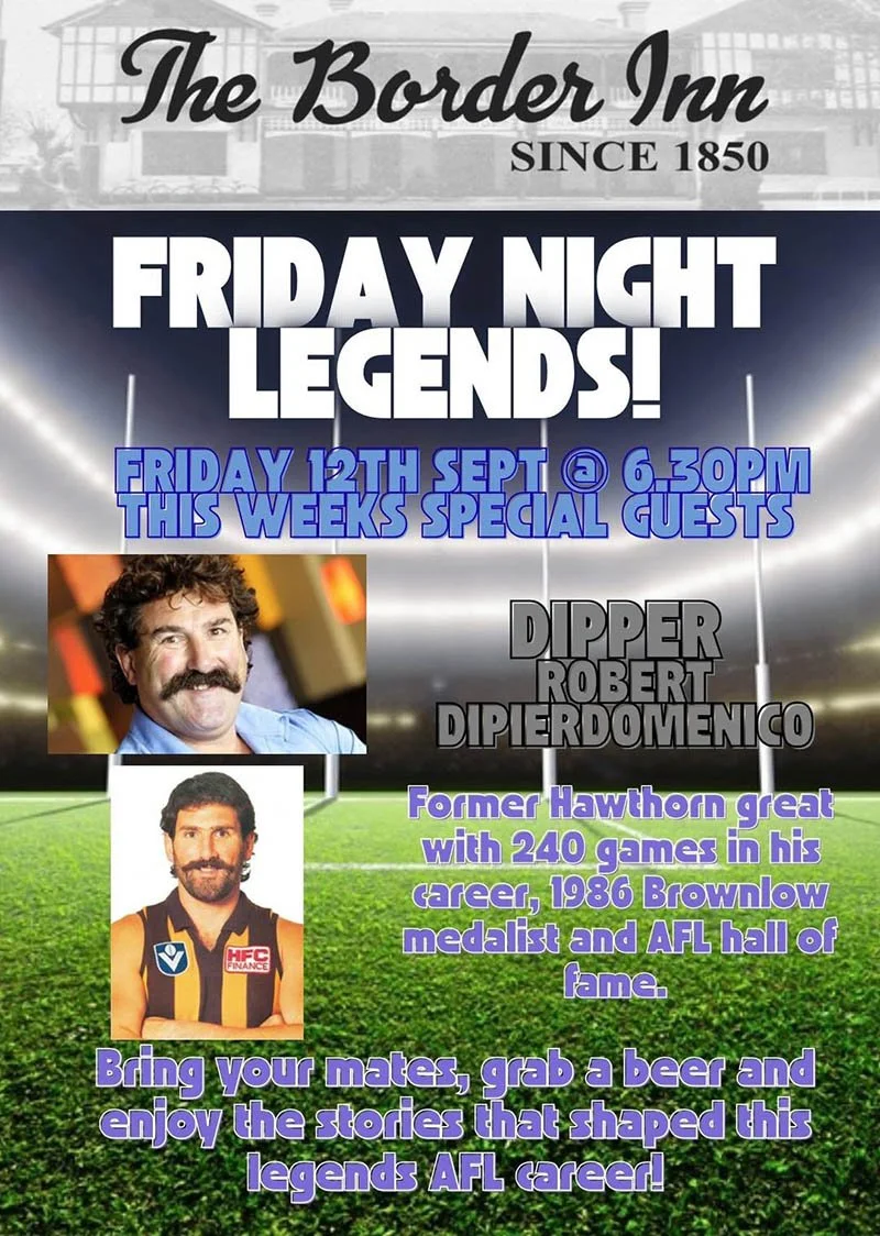 Friday Night Legends with Dipper at the Border Inn