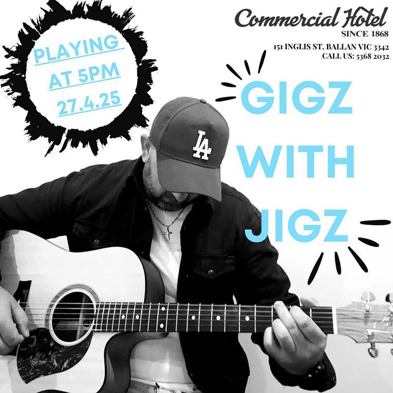 Live Music with Jase Williams at the Commercial Hotel