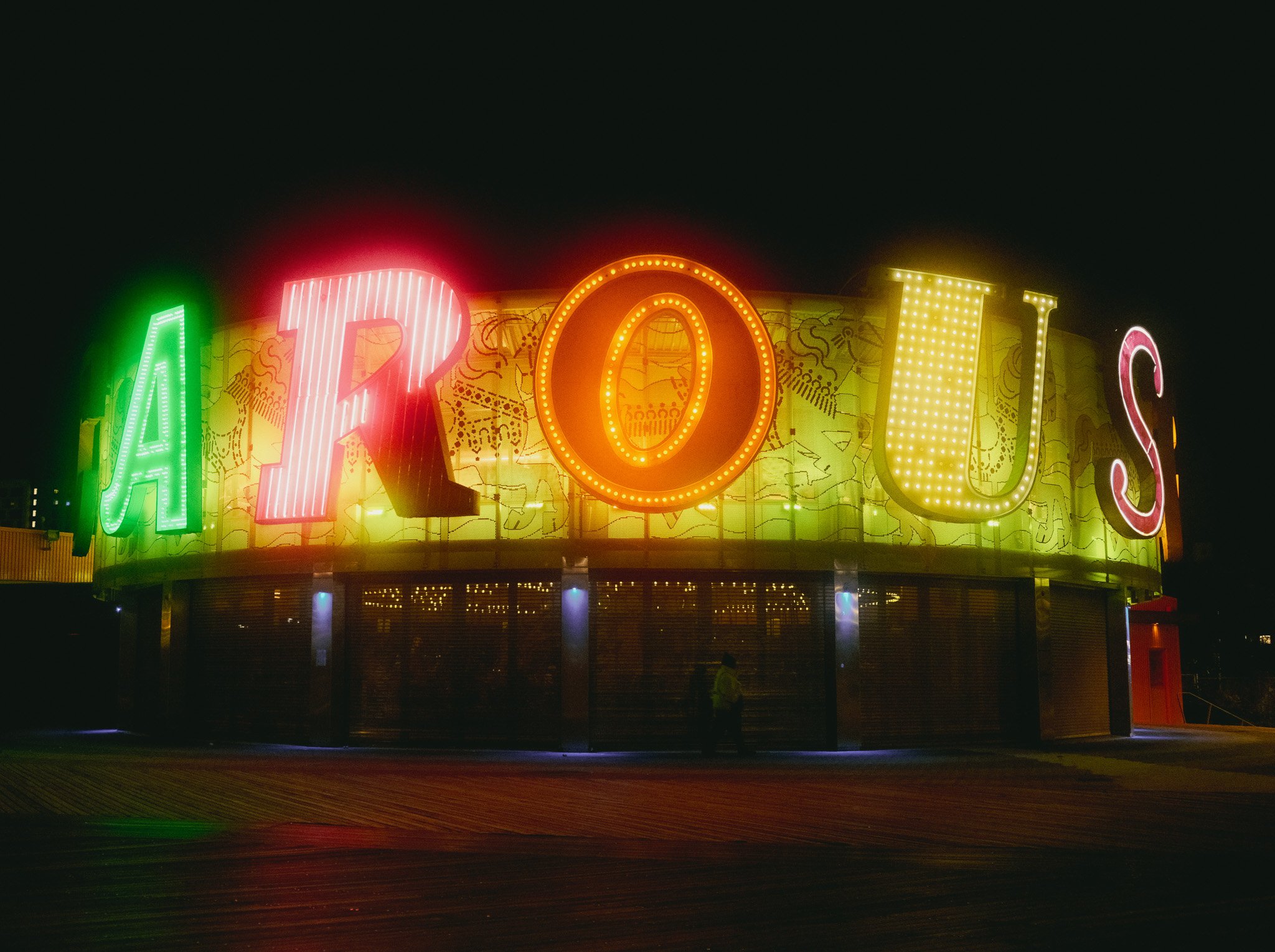 "Coney Island Carousel" Print