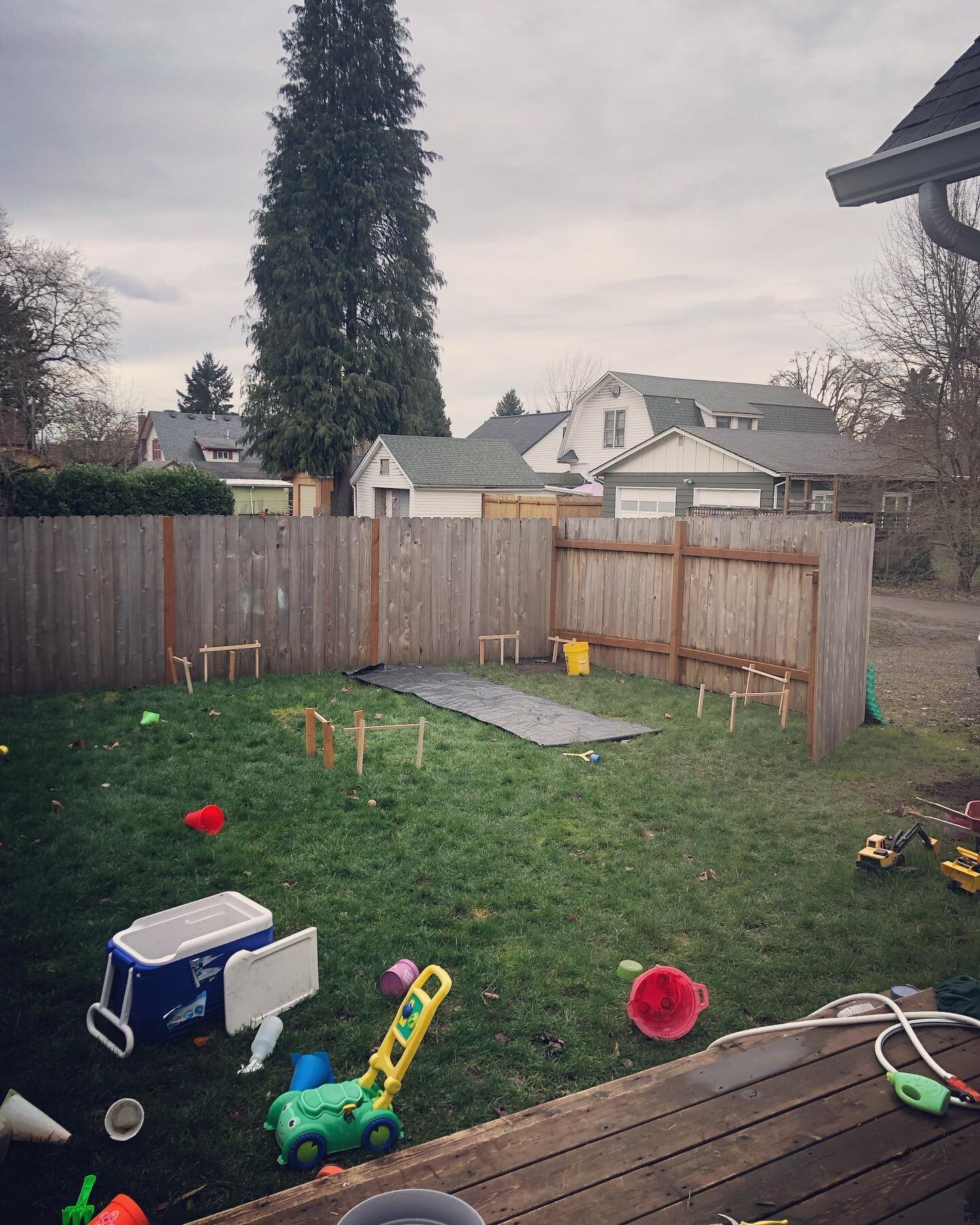 I&rsquo;ve been grinding the last two weeks building a massive playhouse for my boys! There is still a lot more to do, but I am happy with the progress. Can&rsquo;t wait for the. It&rsquo;s to have a dedicated spot to call their own!