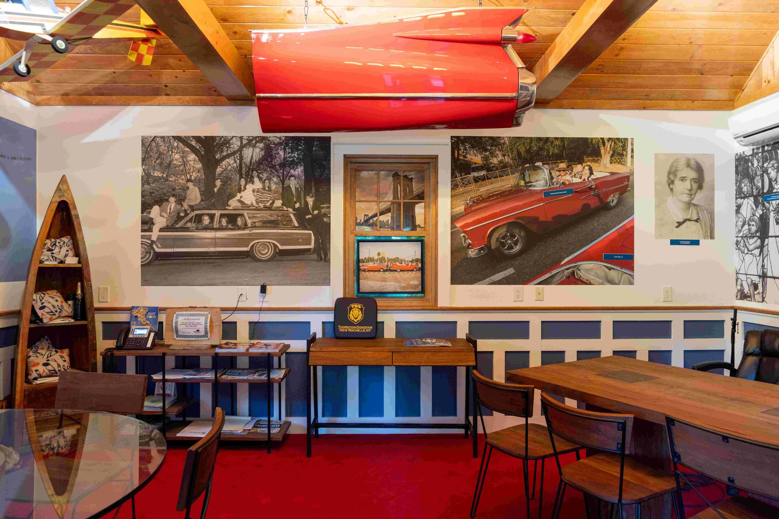 Heritage House- full of images and relics of historical significance to Thornton Donovan. 