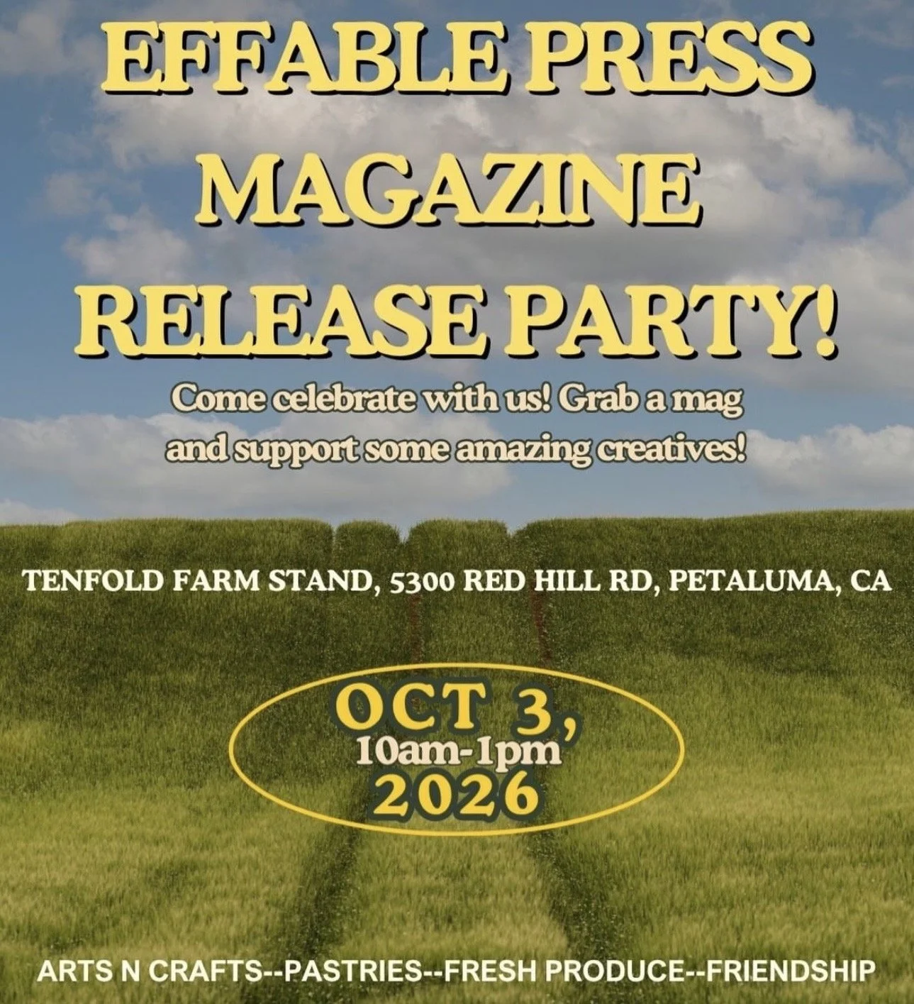 Effable Press Magazine Release Party!