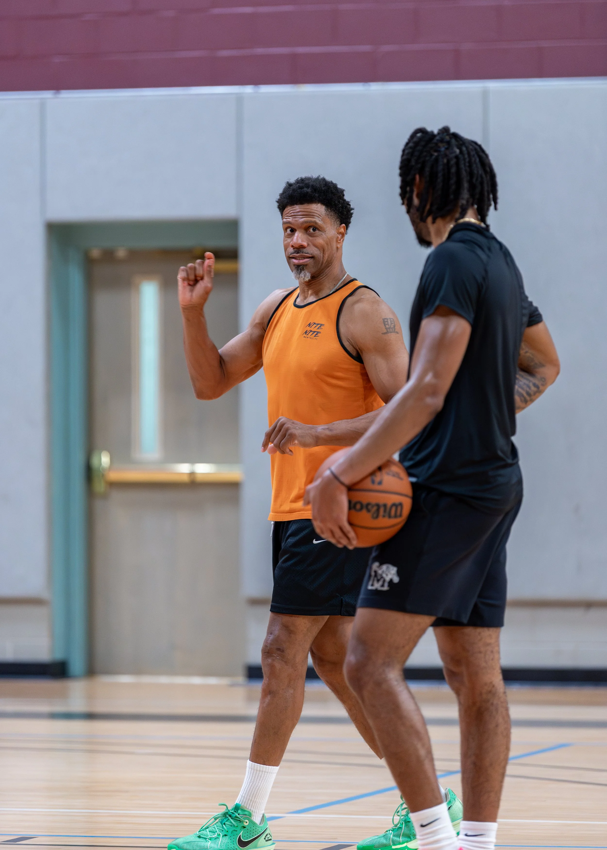 Dorian Lee Training Session.