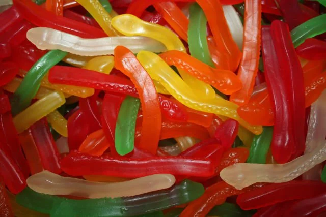 gummy snakes