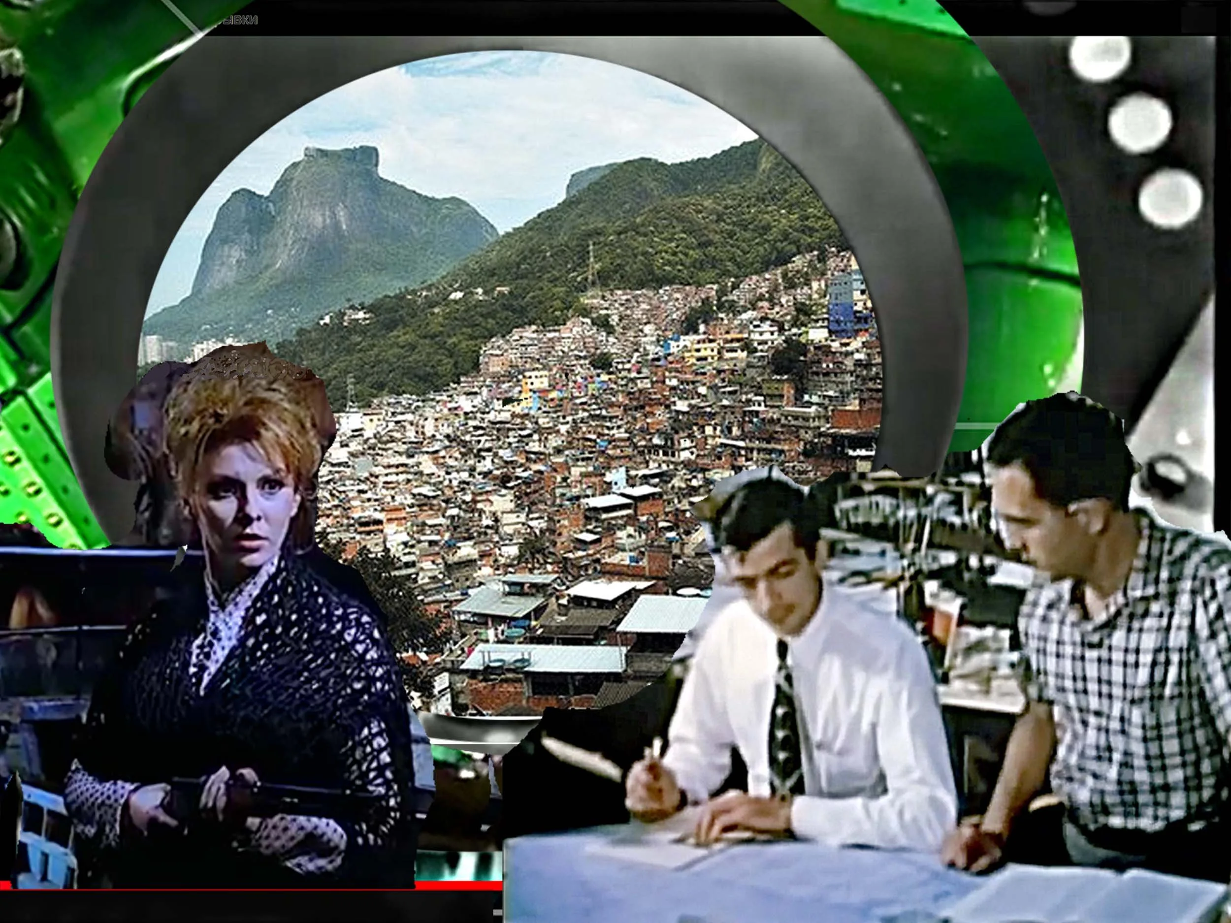 Future Trip, 2018, digital collage.