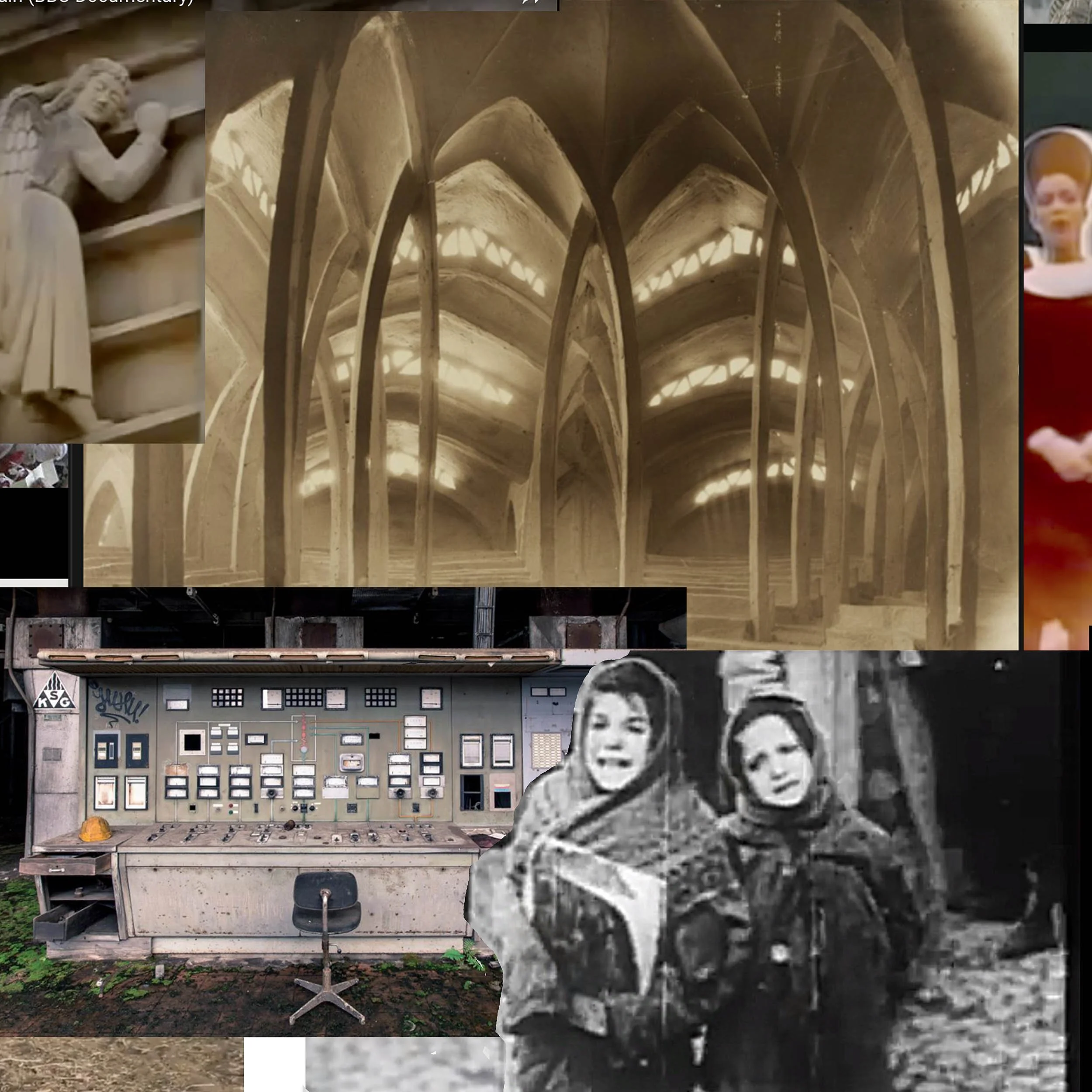 Angel Song, 2015, digital collage.