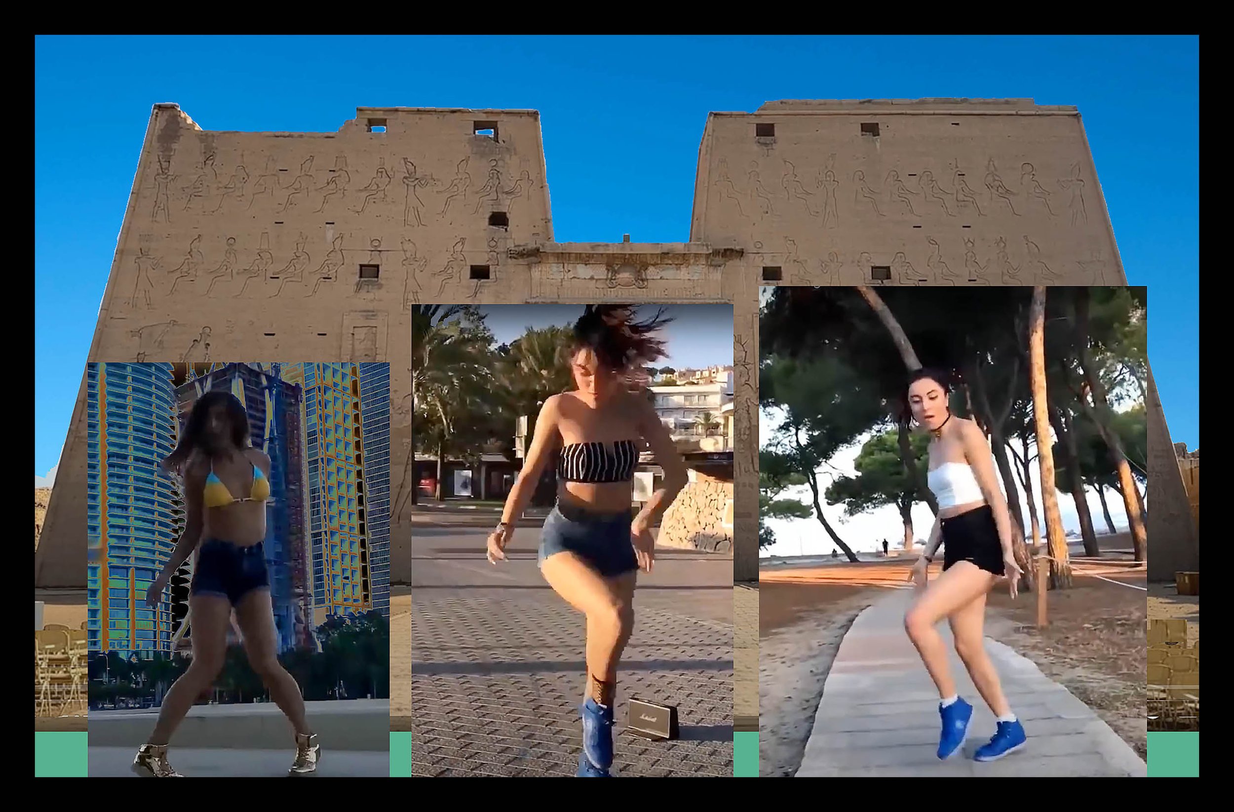 Shufflemania!, 2024, 27" x 38 1/2".