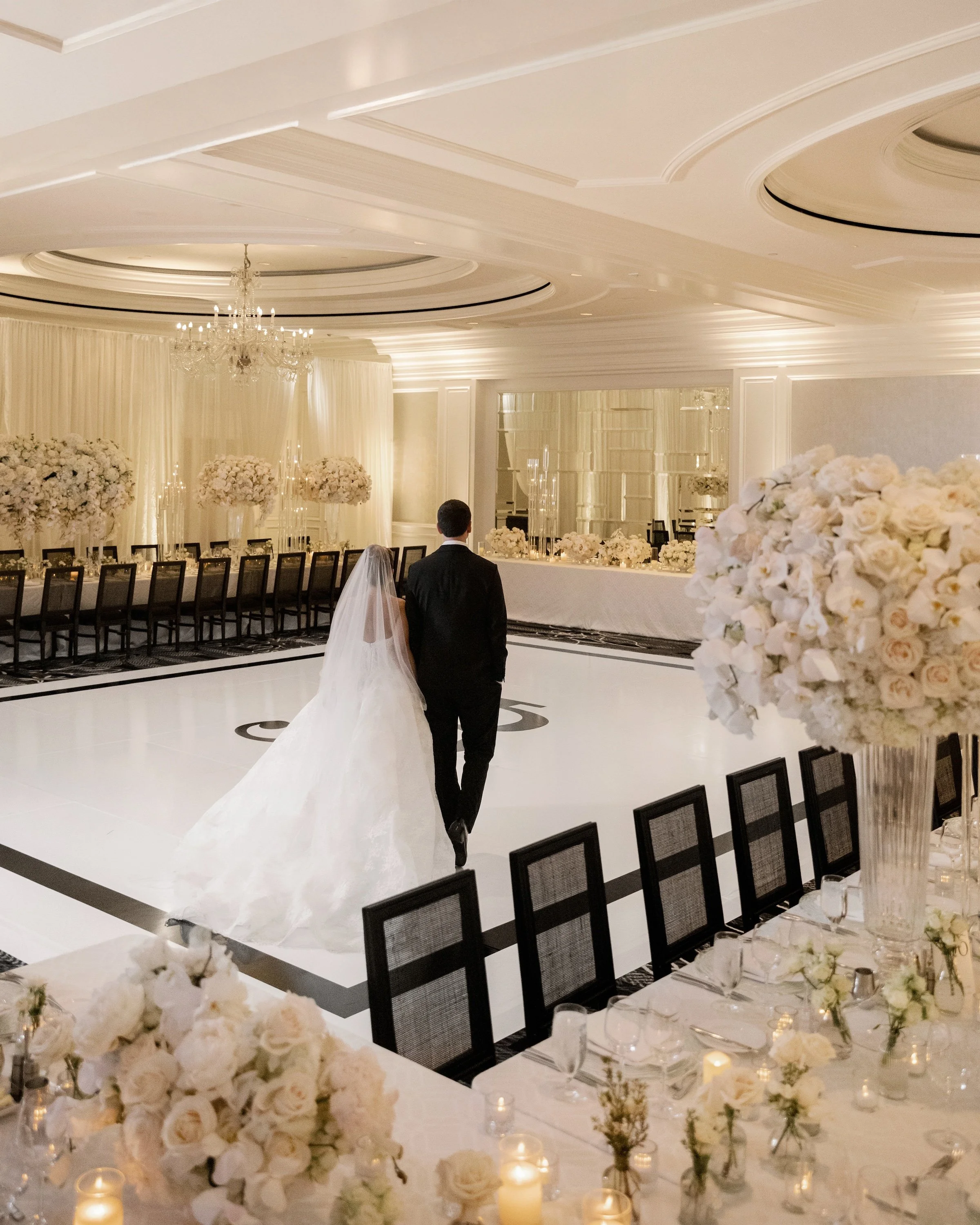 Room reveal at a Persian wedding at the Ritz-Carlton San Francisco planned by Burke Events