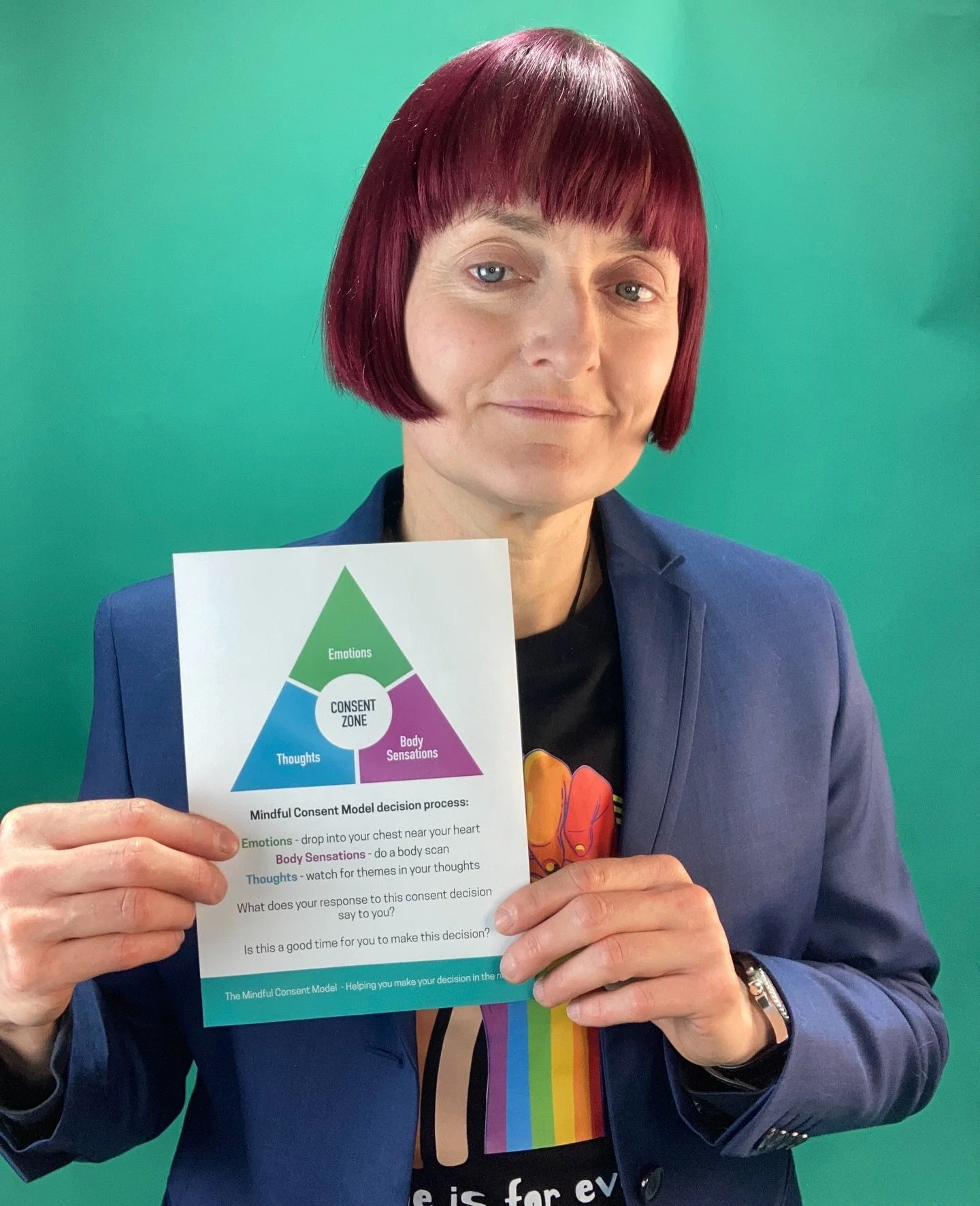 #lookingforwork ! I&rsquo;m out and about beating the digital street looking for opportunities to serve my community as a psychotherapist-and of course I&rsquo;m bringing my @mindfulconsenteducation model with me! #mindfulconsent #mindfulconsentmodel