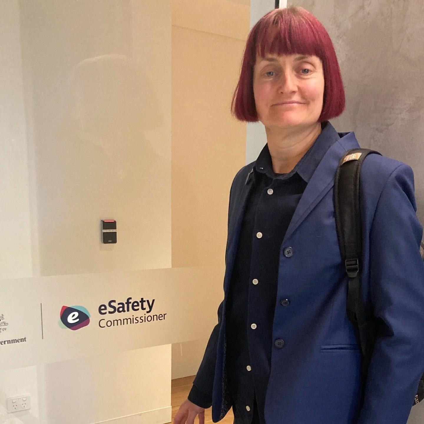 Last Wednesday, members of @scarlet_alliance , @swopnsw , @womenshealthnsw and myself @gracenewmantherapy from @mindfulconsenteducation met with the E-Safety Commissioner @julieinmangrant to discuss our concerns regarding the social media ban for und