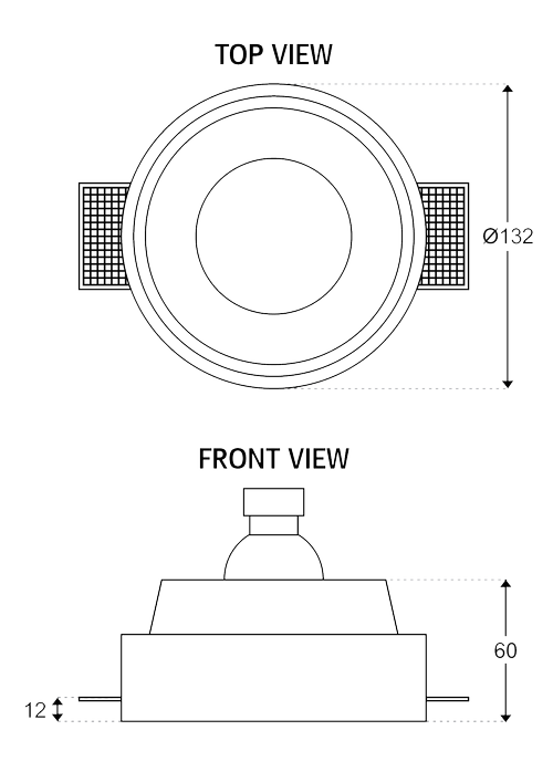 Deep Cover Adj Interior Downlights, Lighting Product — LA LOUNGE