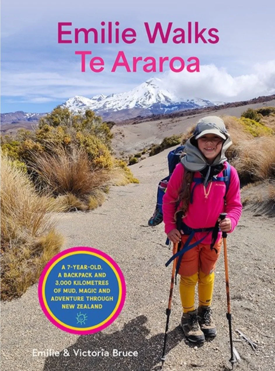 As the book &quot;Emilie Walks Te Araroa&quot; by Emilie and Victoria Bruce slid out of its packaging on to my desk my first impressions were how lively and colourful the book looked. No muted earthy colours and shades of green. Not your usual trampi