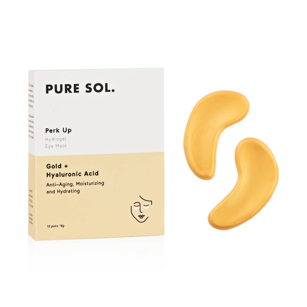 Pure Sol. | Perk Up Gold + Collagen Hydrogel Eye Mask