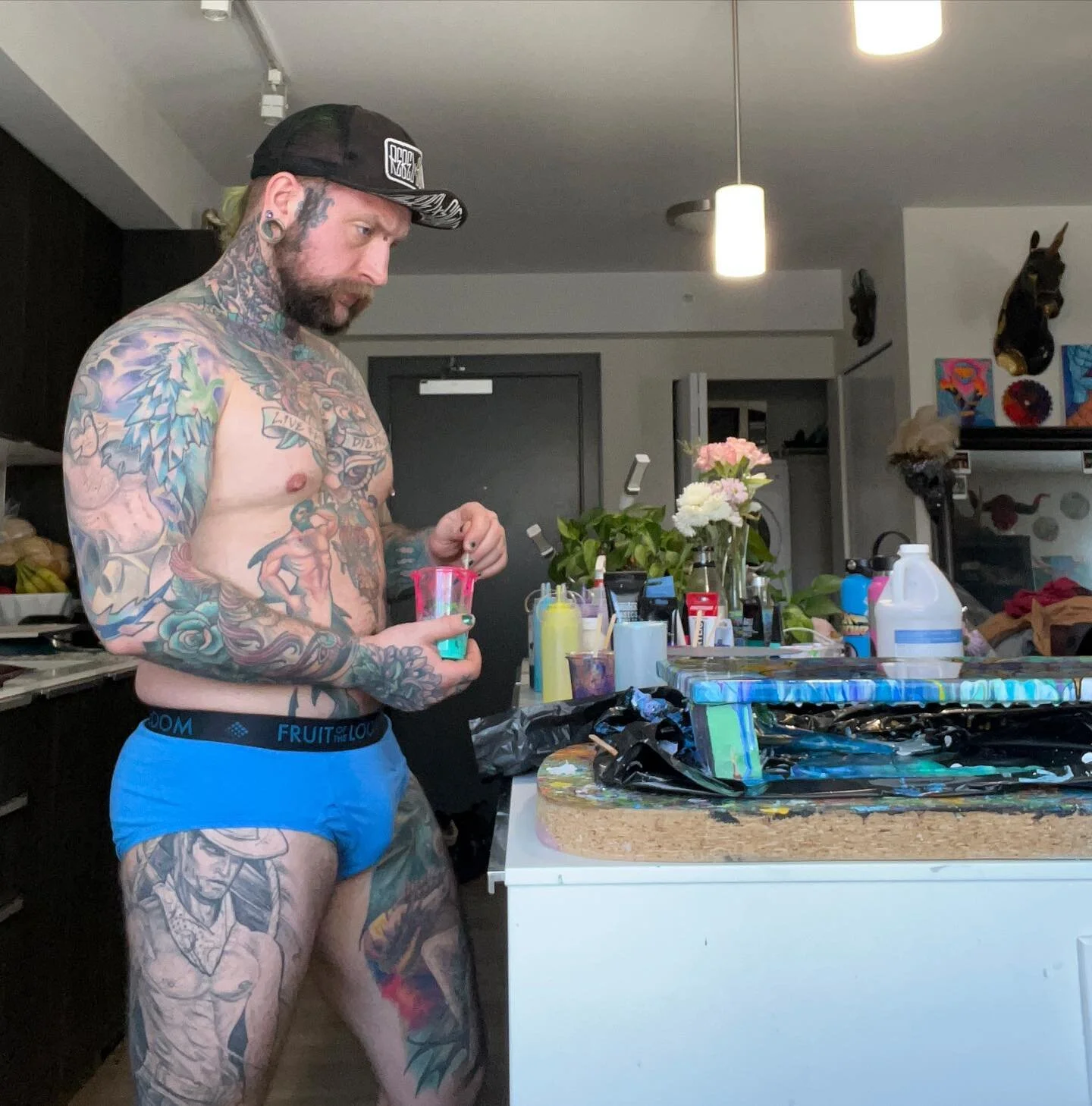 How I spend most of my weekends 👨🏻&zwj;🎨🔱