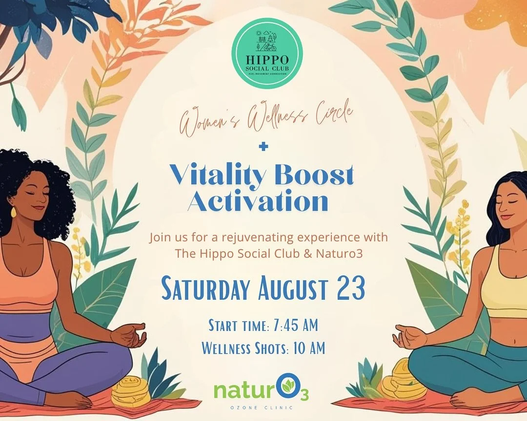 Come experience connection, movement, and nourishment all in one morning! With us will be @naturo3.tx for vitamin shots and @naga.wellness for Taiji 🖤😎

👉All Access Members: $0, First Time Circle + GA Tickets purchase: https://sweatpals.com/event/