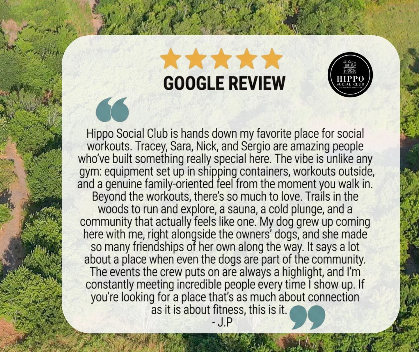 This one meant a lot to us. We want a place where people feel welcome, make real friendships, and enjoy moving together. Thank you for being part of the Hippo Social community and fueling us right! 🤘🏼💪🏼 @amagijosh