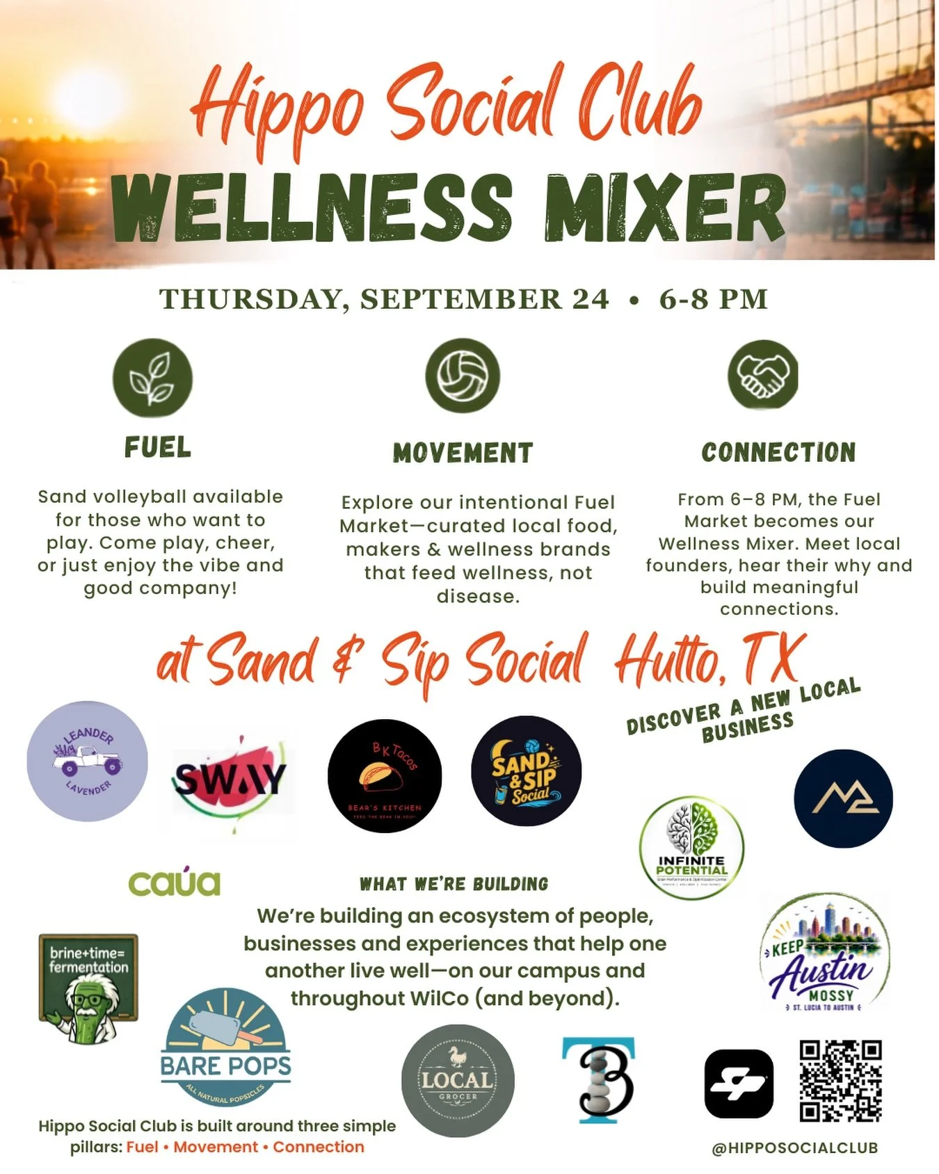 You&rsquo;re invited! 
Here&rsquo;s more info and let us know you&rsquo;re coming: 
https://events.sweatpals.com/e557ca4a