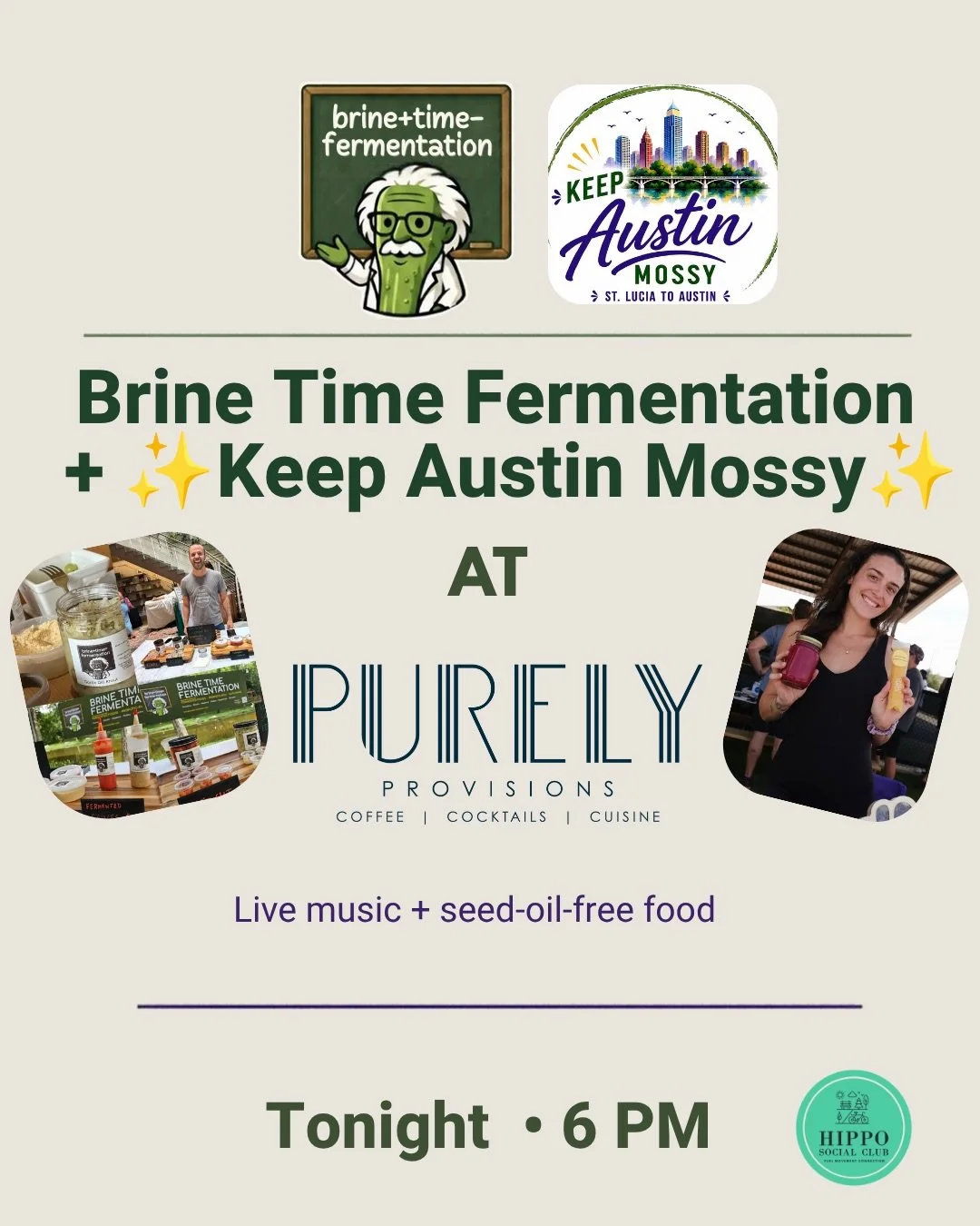 Looking for an easy way to enjoy the fall weather AND support local businesses? 🍂🌿

Want to eat better? Stop by @purelyprovisions in Round Rock for wholesome provisions and feel-good finds!

✨ Tonight, they&rsquo;re hosting a market featuring @brin