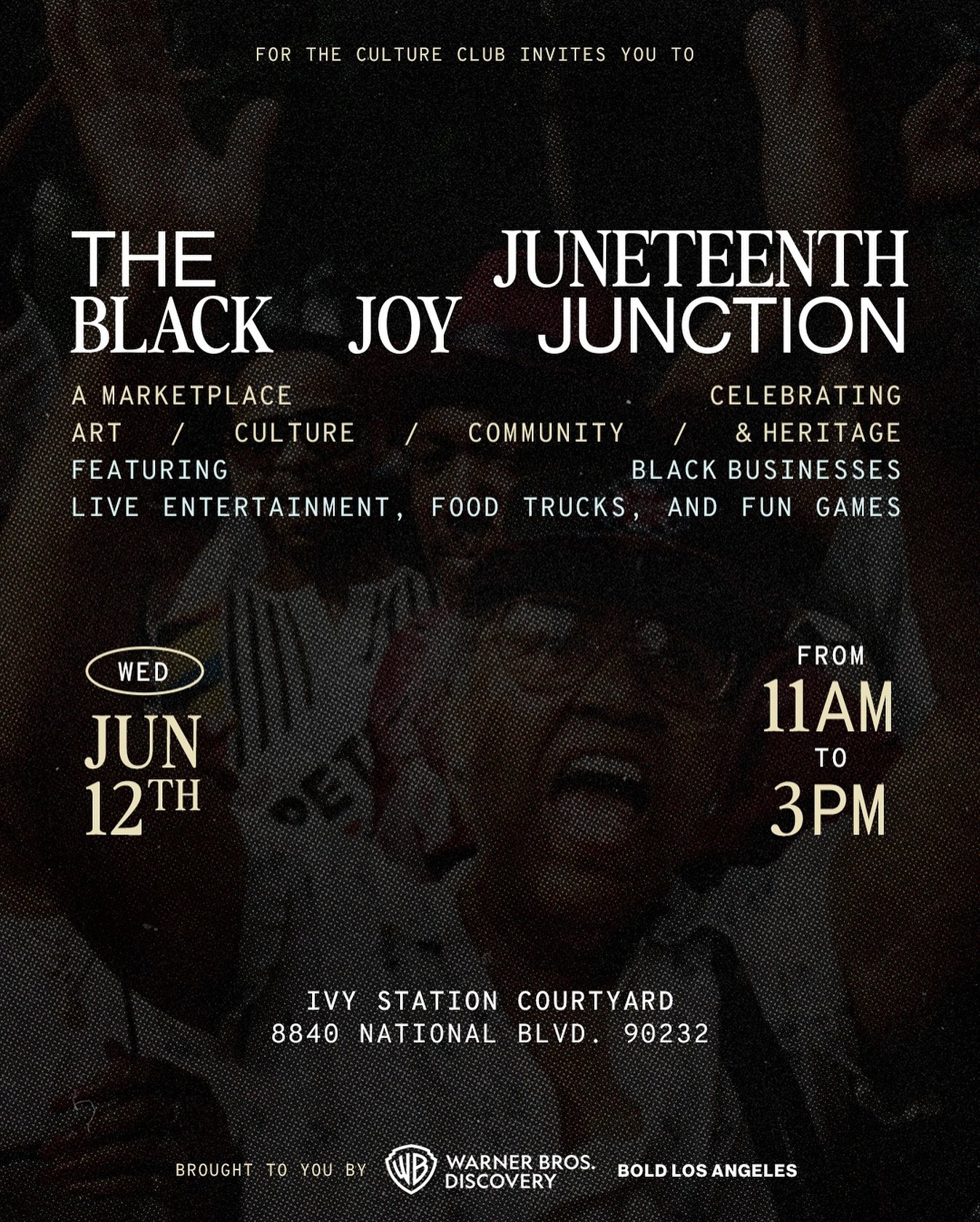 Juneteenth is around the corner and I have @forthecultureclub merch from this latest drop on hand and a few past surprises. Limited quantities while supplies last so meet me at the Ivy Station Courtyard in Culver City on Wednesday June 12, from 11am 