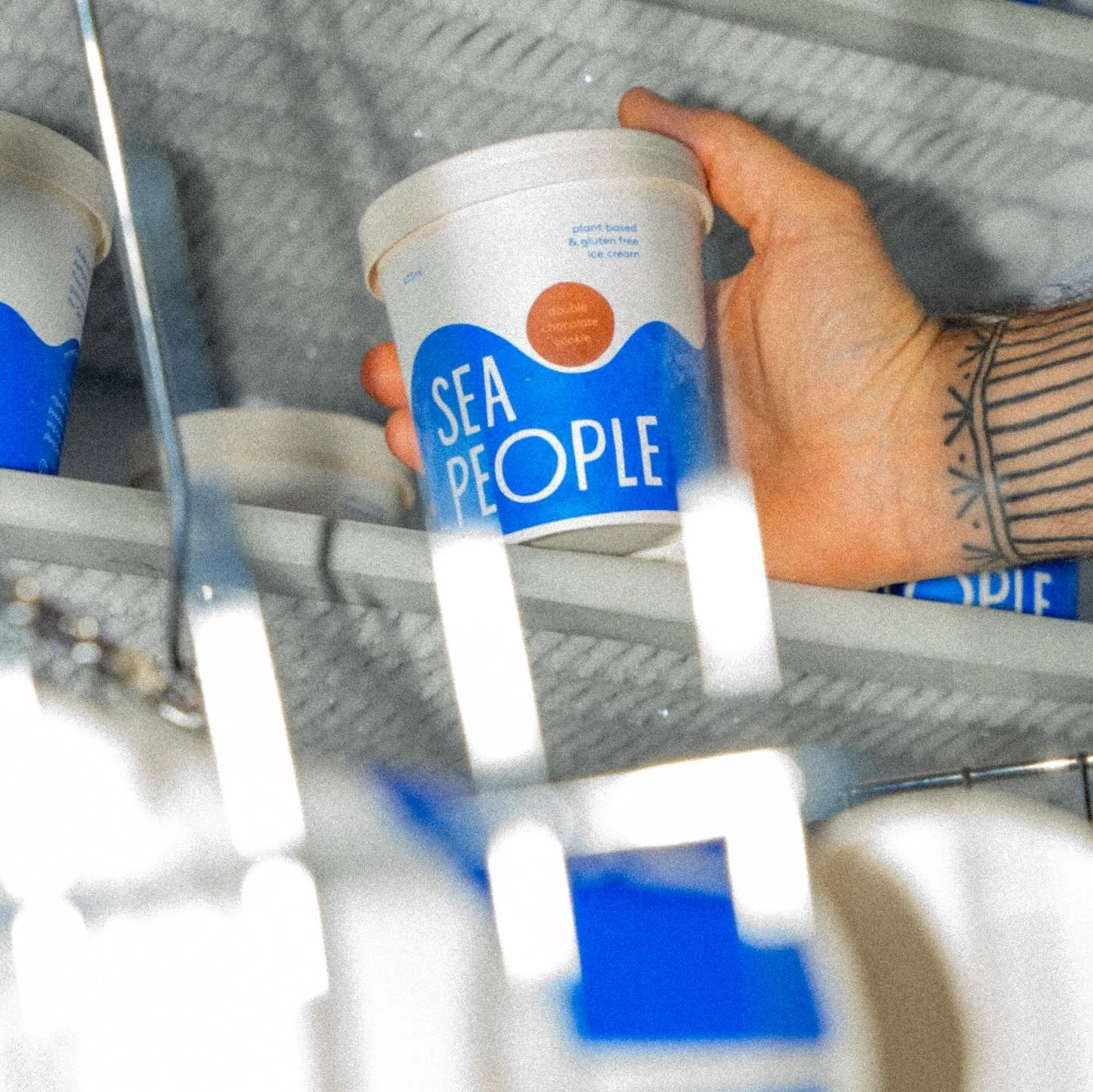 Your couch called, it wants ice cream 🛋️ Pints available in any flavour from our scoop shop🍦