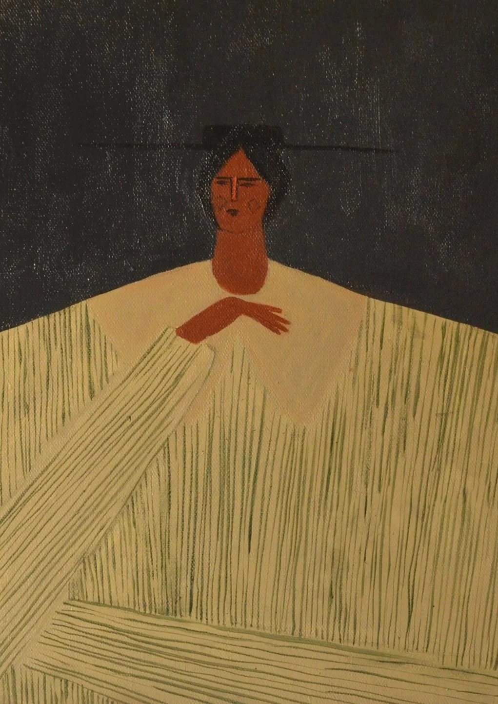 Salida Del Sol, 2024, Acrylic on Canvas, 11"x14" (27.94 x 35.56cm)