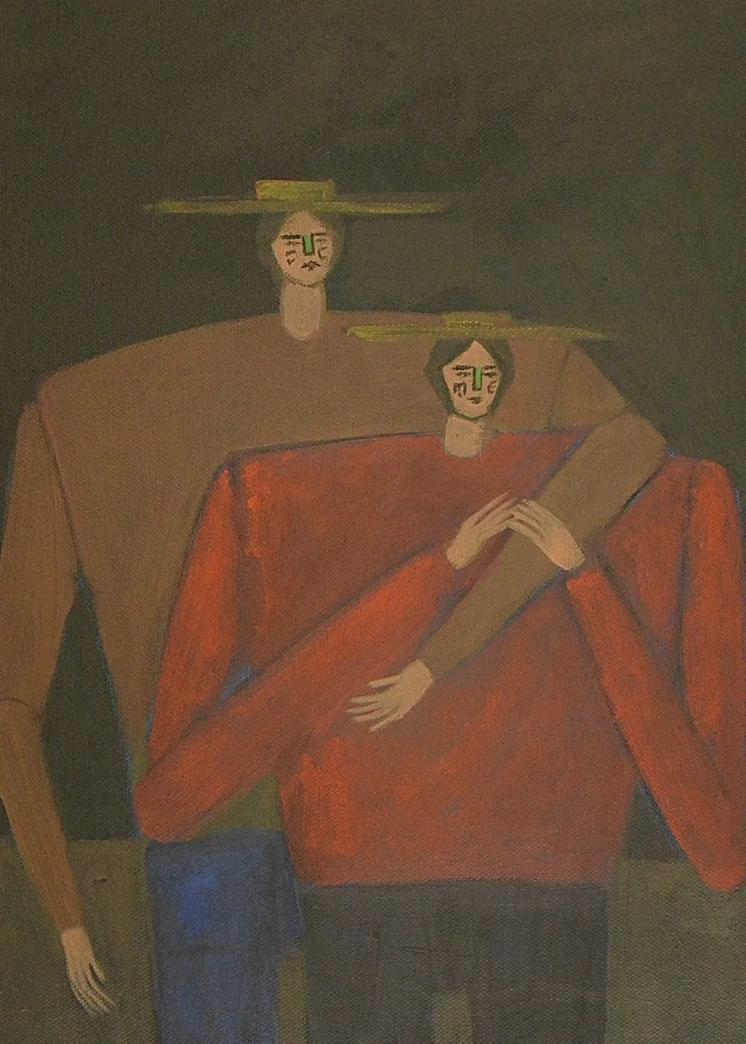 Un Eterno Amor, 2024, Acrylic on Canvas, 11"x14" (27.94 x 35.56cm)