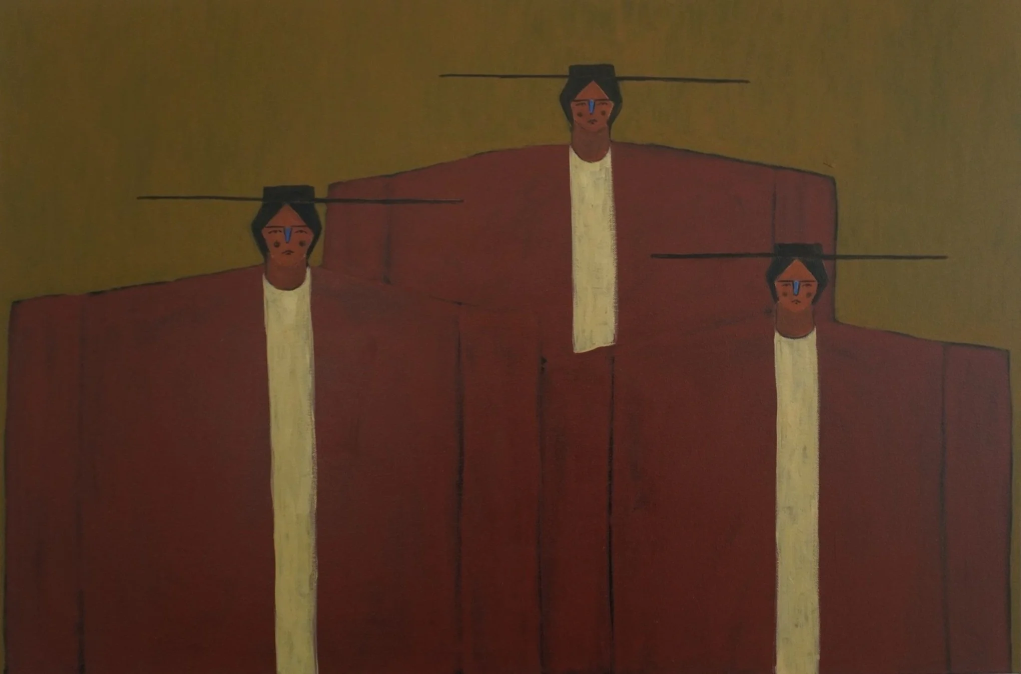 Que Cosa Más Bella, 2024, Acrylic on Canvas, 24"x36" (60.96 x 91.44cm)