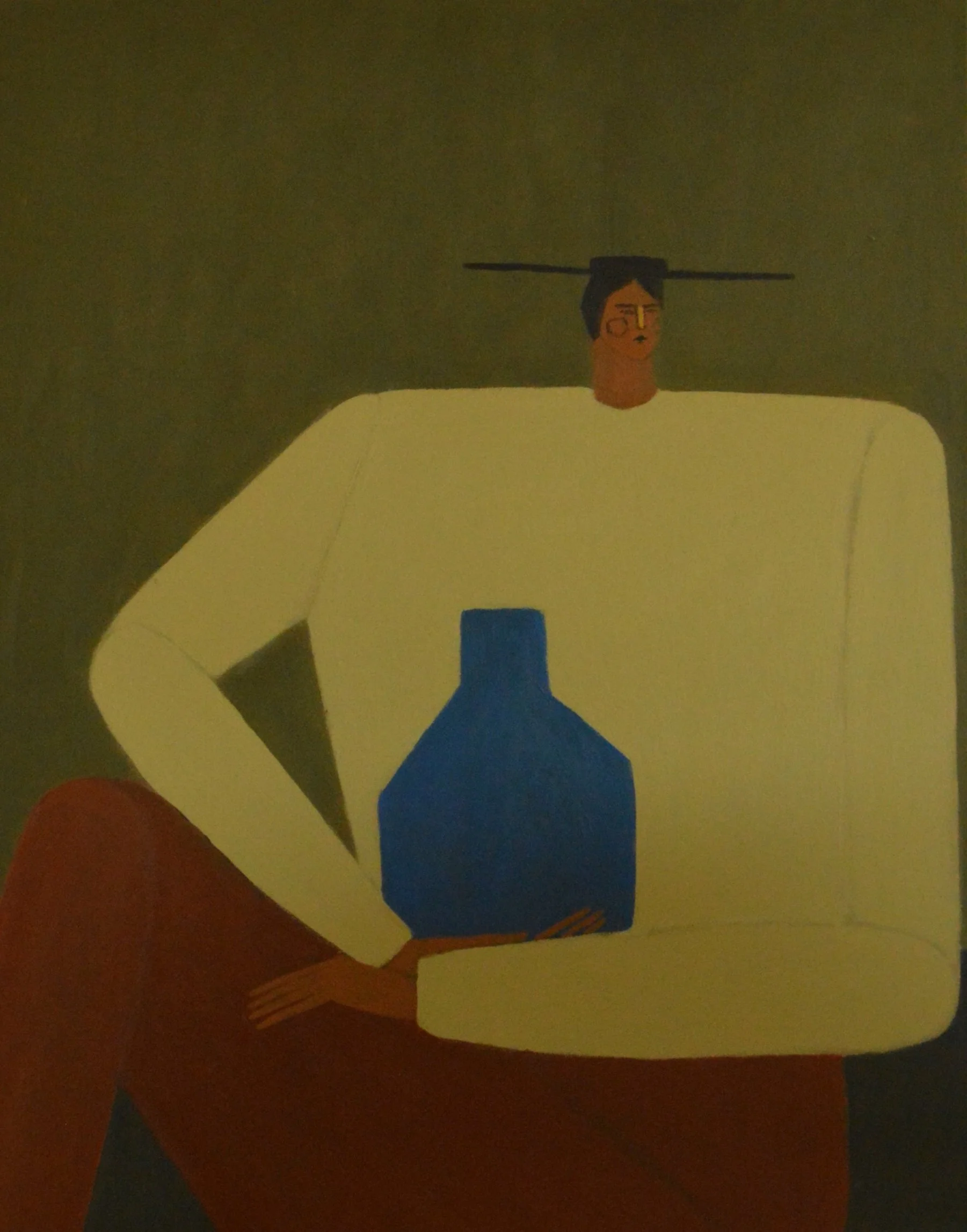 Tesoro, 2024, Acrylic on Canvas, 24"x30" (60.96 x 76.2cm)