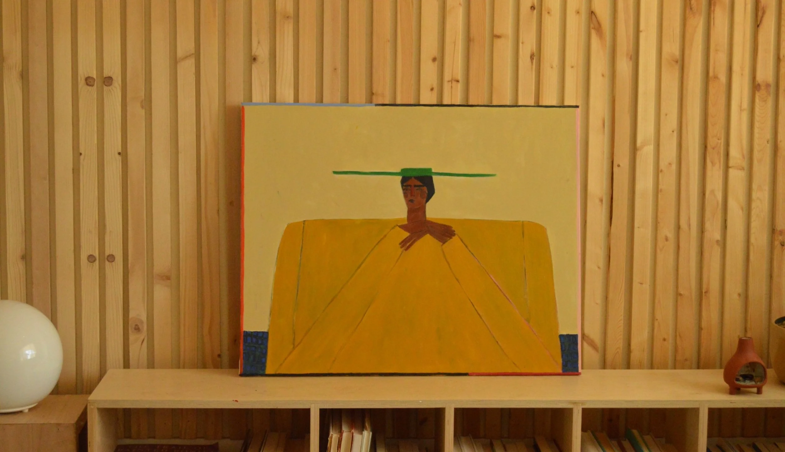 Ahora, 2024, Acrylic on Canvas, 24"x30" (60.96 x 76.2cm)
